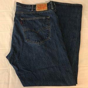 Levi Strauss 501 Button Fly Mens Jeans 42X32